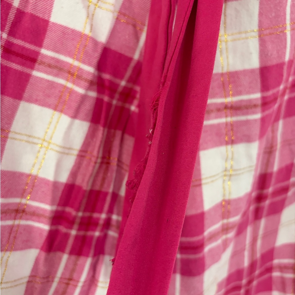 PINK Victoria's Secret Kids Plaid Pajama Bottoms - Picture 4 of 11